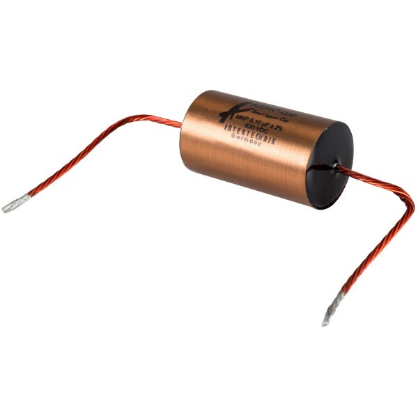 Main product image for Audyn True Copper Cap 0.10uF 630V Copper Foil C 027-150